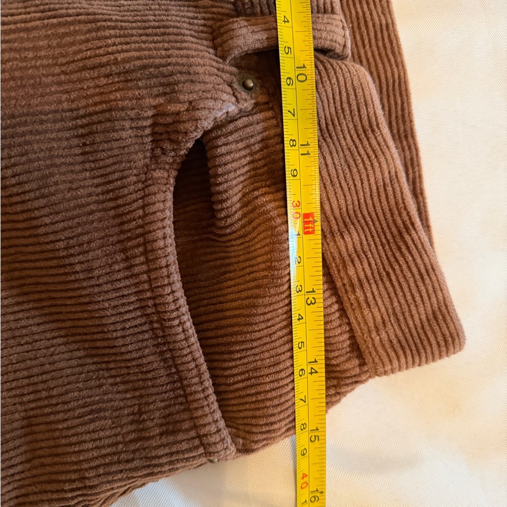 Vintage Lauren Ralph Lauren Women's Brown Corduroy Pants - Picture 14 of 16